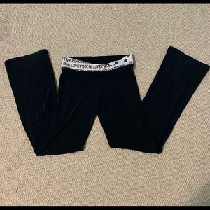Pink/Victoria Secret bootcut pants!